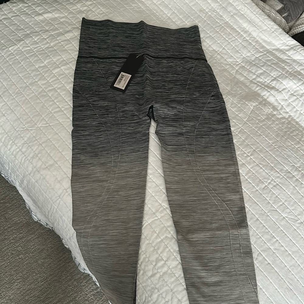 Dip Dye Leggings,  with fold over waist band